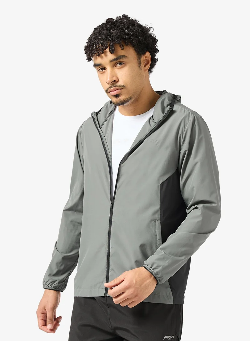 ANTA LightShield Windbreaker Jacket - Slim Fit Running Woven Track Top  - Running